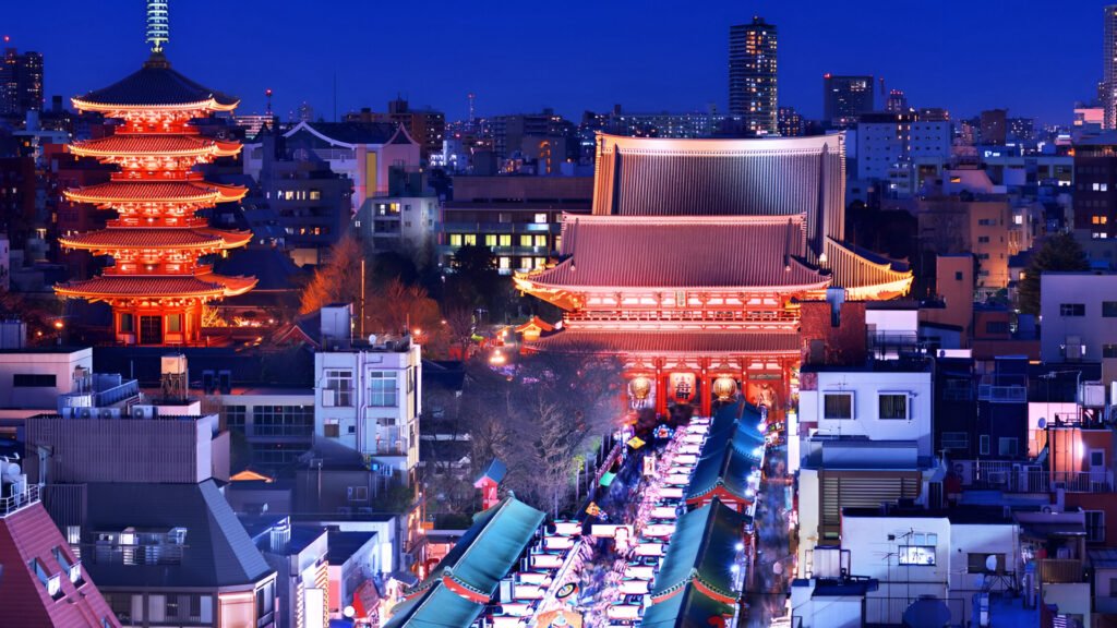 A street in Tokyo