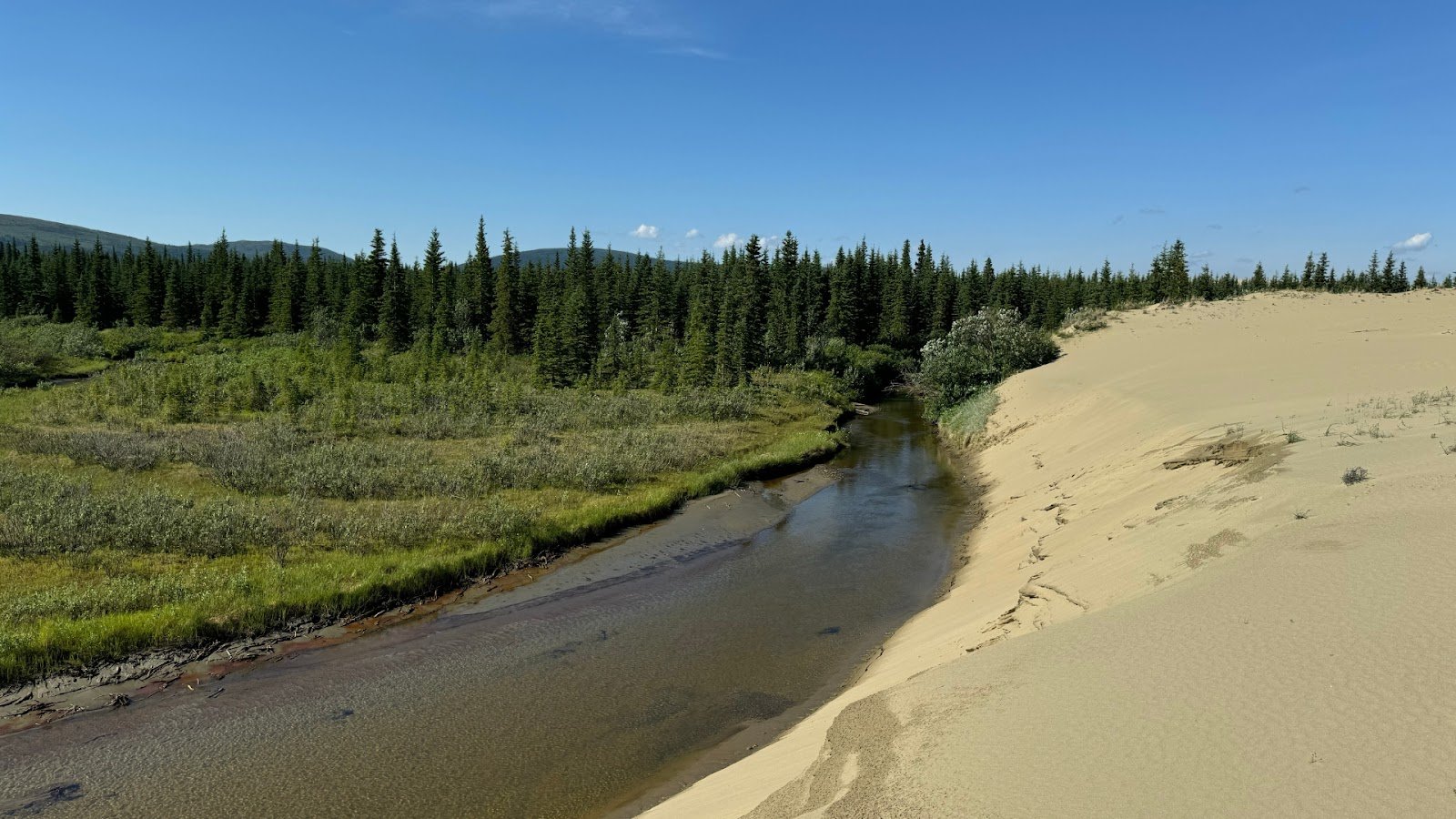 Sand dunes in Kobuk National Park