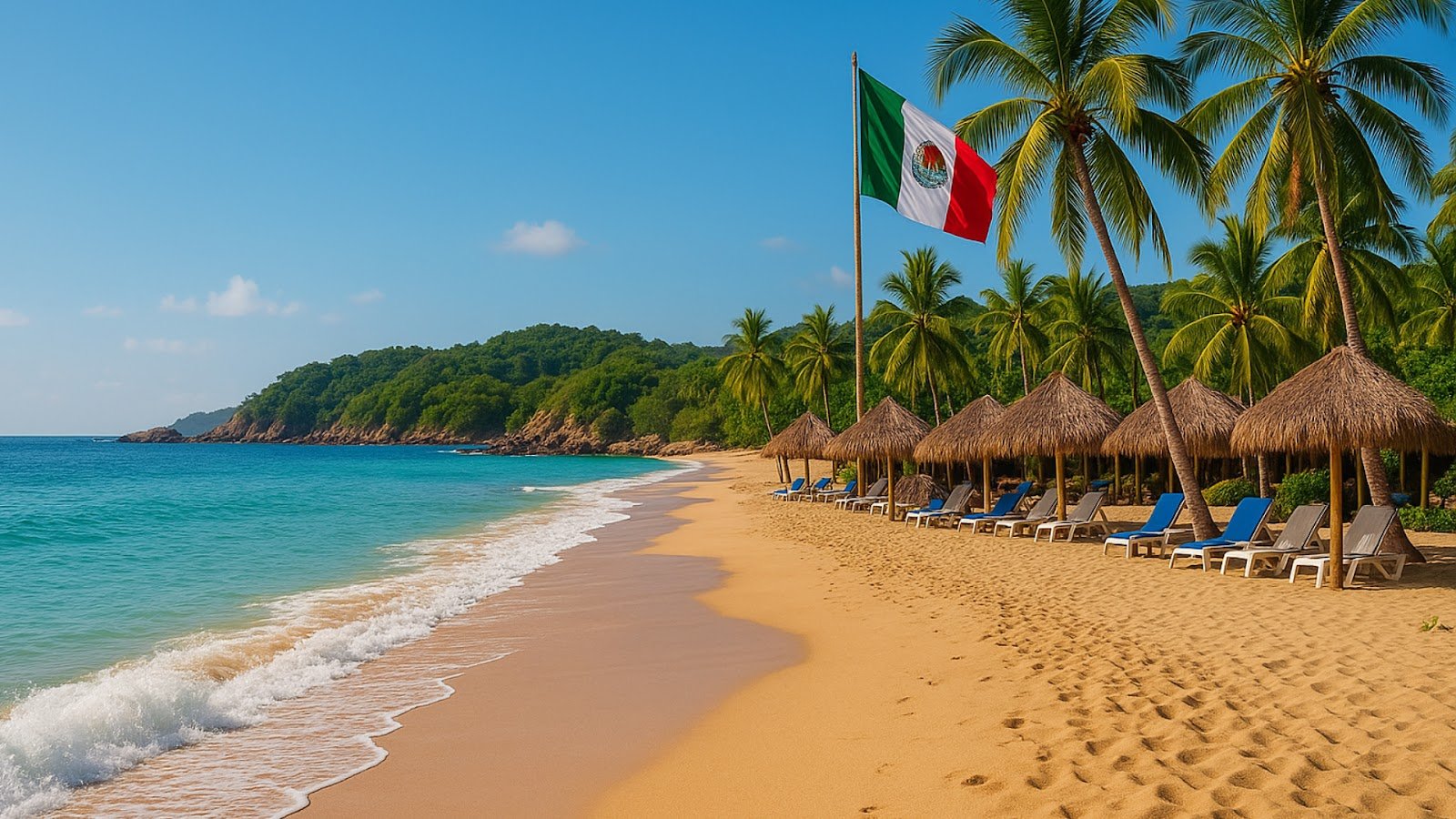 A Mexican coast