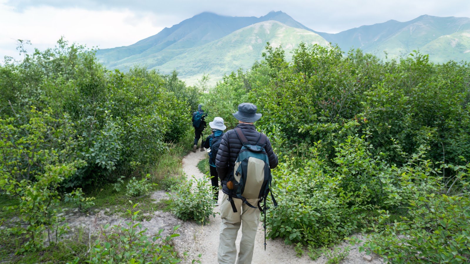 Hiking in Katmai National Park