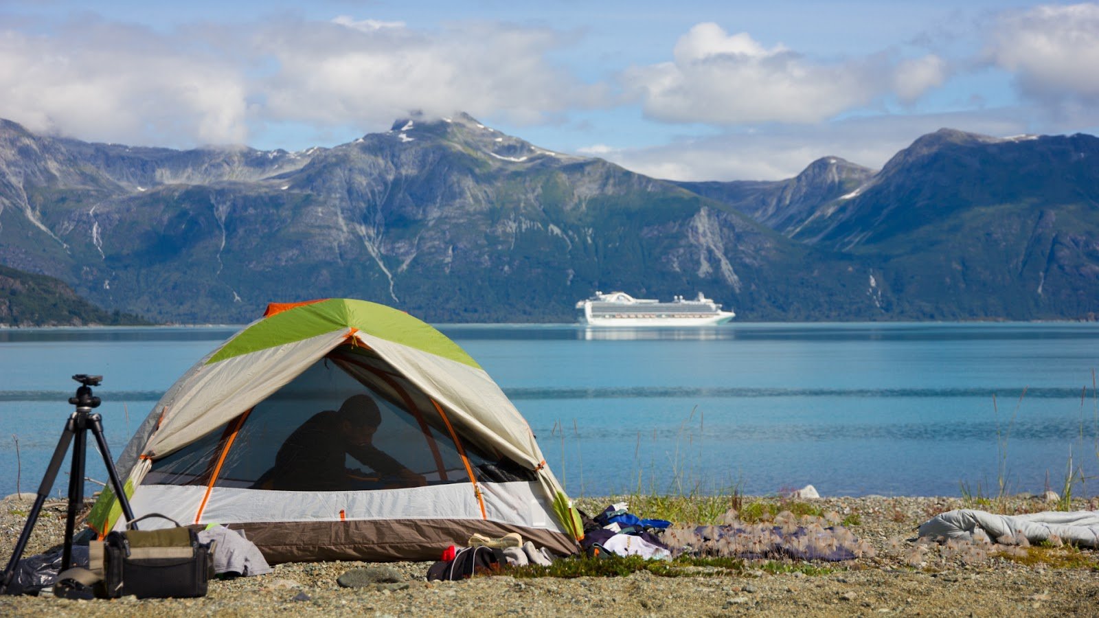 Camping in Glacier Bay National Park