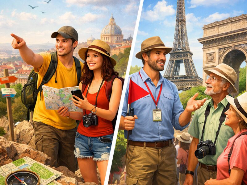 Self-guided vs Guided tour: How to Choose What Fits